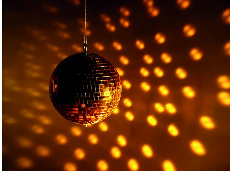 EUROLITE Mirror ball 15cm gold 